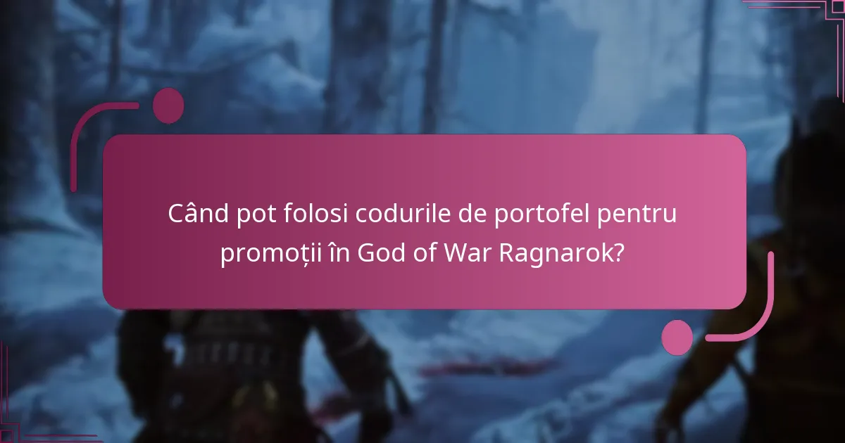 Cum pot răscumpăra un cod de portofel pentru God of War Ragnarok?