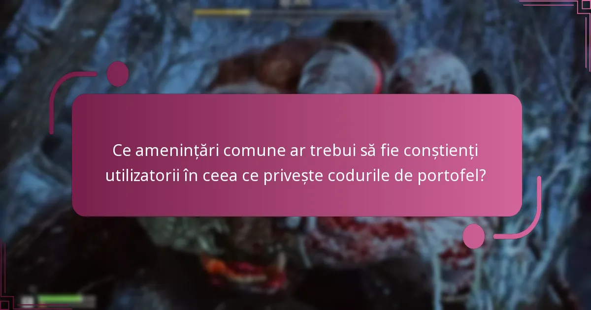 Ce instrumente pot îmbunătăți securitatea codurilor de portofel?